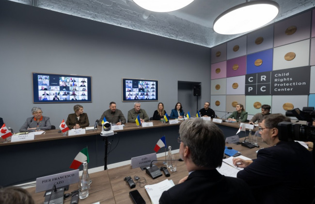 Андрей Ермак и Мелани Жоли запустили работу Международной коалиции за возвращение украинских детей