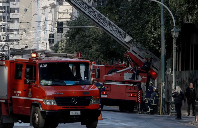 Возле здания Министерства труда в Афинах взорвалась бомба