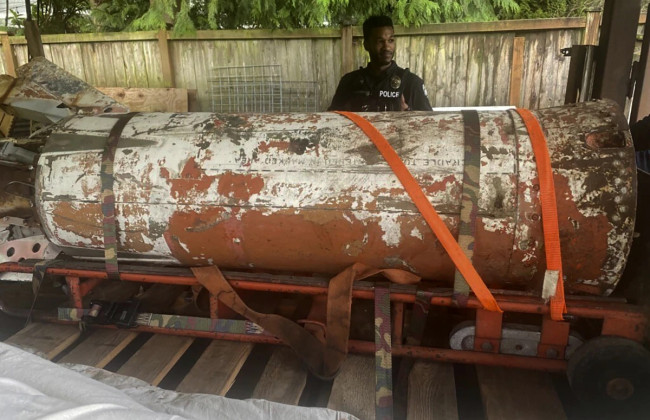 В гараже покойника в Вашингтоне обнаружили инертную ядерную ракету