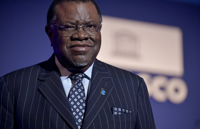 Умер 82-летний президент Намибии Хаге Хейнгоб