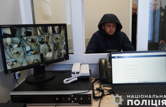 В еще одном подразделении полиции заработала система, которая фиксирует все действия относительно задержанного