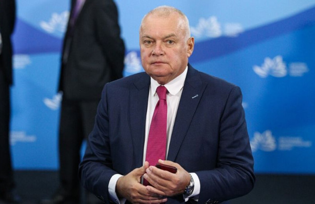 Минюст подал иск о применении санкций против российского пропагандиста Дмитрия Киселева