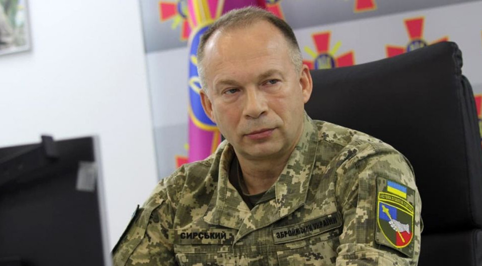 Зеленский назначил Александра Сырского Главнокомандующим ВСУ