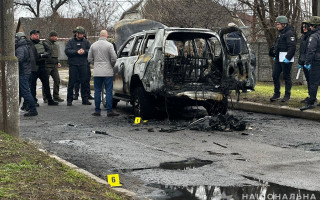 В Никополе расстреляли авто заместителя мэра