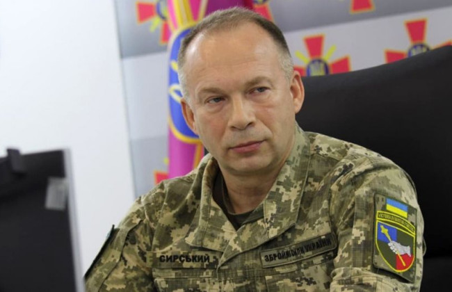Зеленський призначив Олександра Сирського Головнокомандувачем ЗСУ
