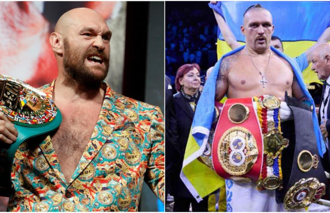 Главный бой 2024 года: стали известны размеры гонораров Усика и Фьюри