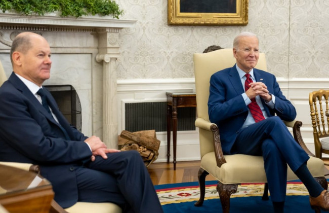 Байден и Шольц встретились в Белом доме и обсудили дальнейшую поддержку Украины