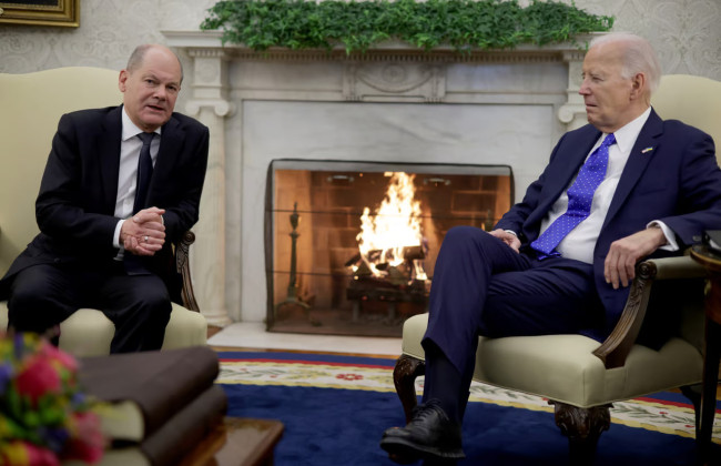 Поддержка США «незаменима» для Украины, – Шольц призвал Конгресс принять пакет военной помощи на $95,3 млрд