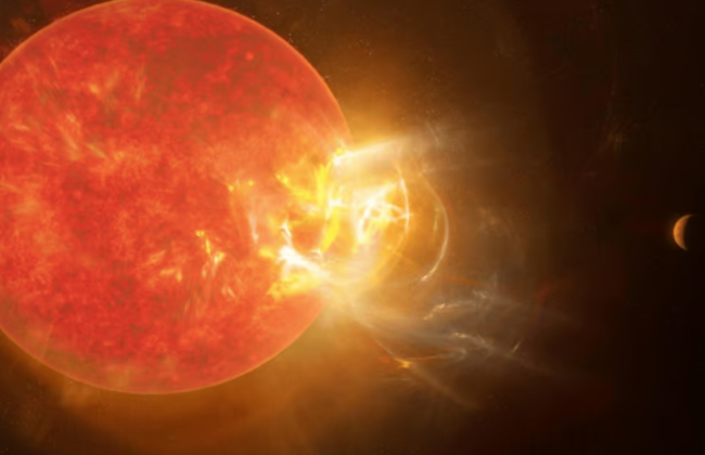 На Солнце произошел мощный взрыв: на части Земли исчезла связь
