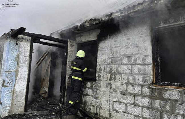 В Винницкой области из-за курения мужчина погиб в горящем доме