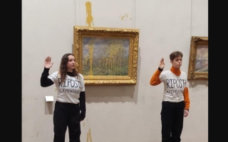 У Франції екоактивісти облили супом картину Клода Моне: фото