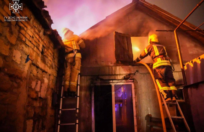В Одессе сгорел жилой дом, есть погибший