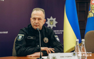 На Черкасщине новый исполняющий обязанности руководителя полиции Олег Гудыма