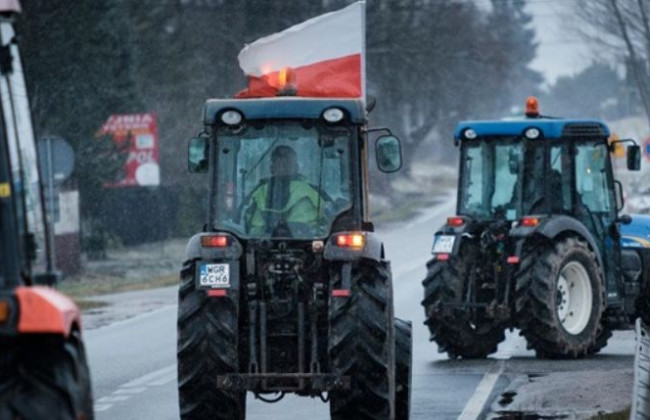 Польские фермеры анонсировали полную блокаду всех пунктов пропуска с Украиной