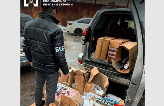 БЕБ вилучило цигарки та алкоголь на Волині на 1,5 млн грн