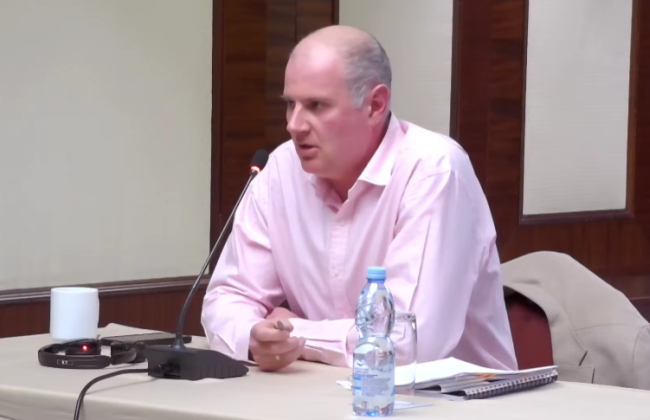 Замруководителя аппарата НАПК Александр Стародубцев во время конкурса на голову объяснил, как получил средства за тренинг для депутатов в Трускавце