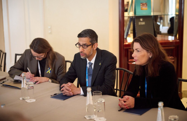 Зеленский в Мюнхене призвал назначить руководителя украинского офиса Google