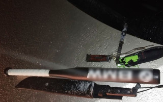 У Києві під час комендантської години зупинили авто з вогнепальною зброєю