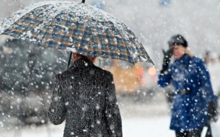 В Украину идет дождь с мокрым снегом: прогноз синоптиков