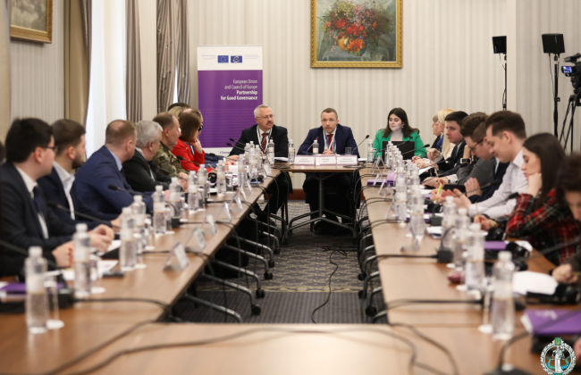 Состоялось первое заседание Управляющего комитета Проекта «Поддержка развития конституционной юстиции в Украине»