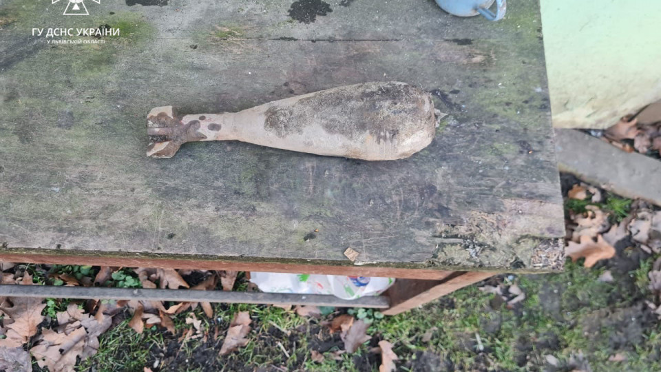 На Львівщині дитина знайшла боєприпас під час прогулянки парком