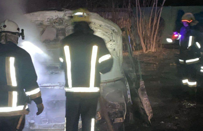 Под Одессой пподорвали автомобиль представителей украинской добровольческой армии: двое раненых