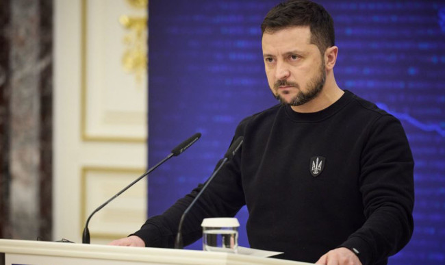 Зеленский провел встречу с дипломатами и иностранными послами и назвал три задания на 2024 год