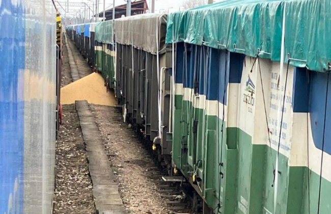 На польской железнодорожной станции повредили грузовые вагоны с украинскими бобами