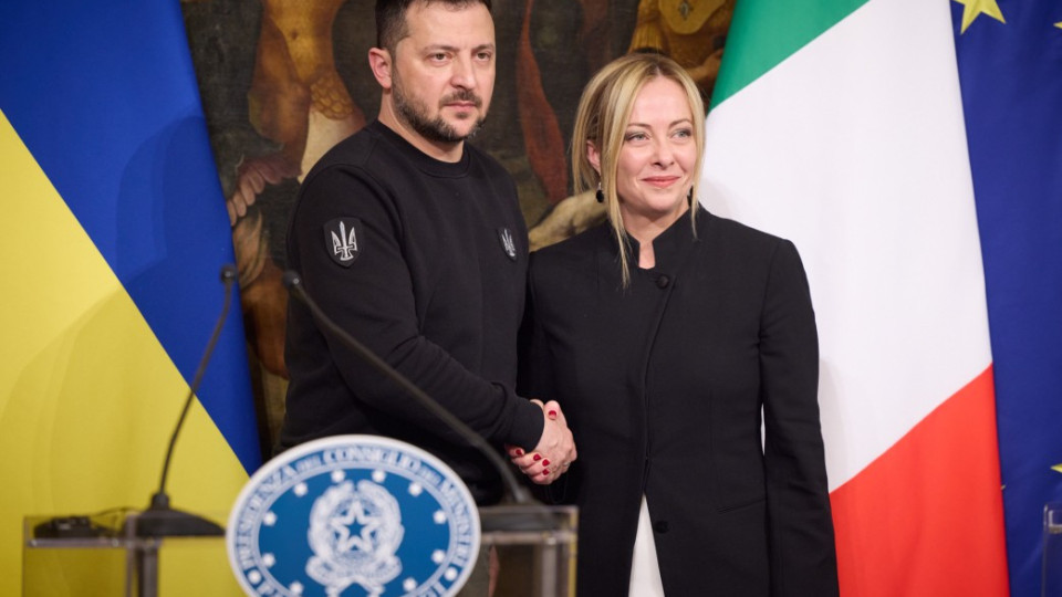 Украина и Италия подписали соглашение о гарантиях безопасности, — Зеленский