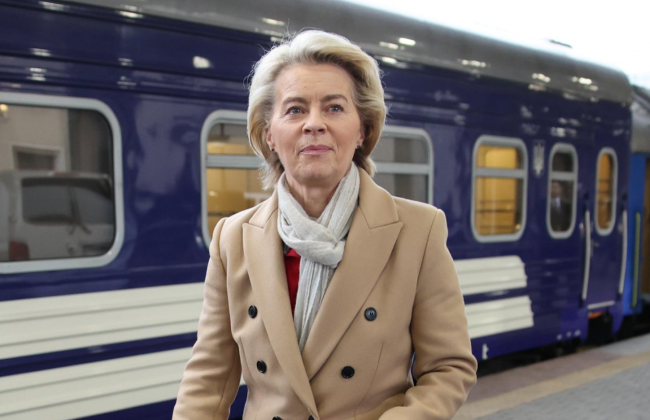 Урсула фон дер Ляен приехала в Киев