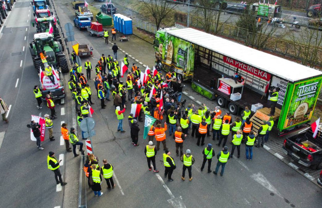 Протесты фермеров: в Варшаве около 10 тысяч человек перекроют дороги города