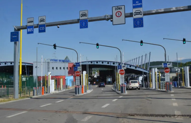 На украинско-словацкой границе предупреждают об изменениях в движении легковушек