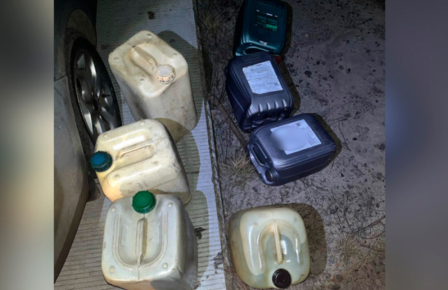 В Полтавской области поймали вора дизтоплива из грузовика, пока водитель спал