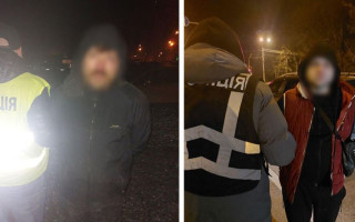 В Киеве мужчина пытался взорвать гранатой полицейских, видео