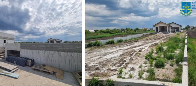 В Киевской области будут судить мужчину, который самовольно занял землю на берегу реки Рось