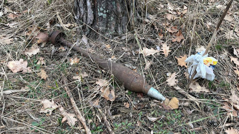 В Киеве возле детской площадки нашли боеприпас возле детской площадки