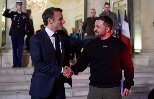 В Киев с визитом в ближайшее время планирует приехать Эммануэль Макрон