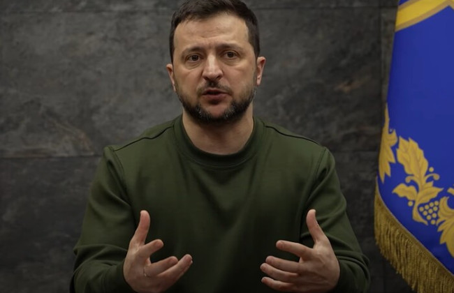 Зеленский призвал Францию не допустить российских спортсменов к Олимпиаде