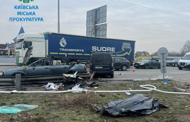 Смертельное ДТП на Кольцевой дороге: киевлянину сообщено о подозрении