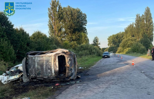 В Хмельницкой области будут судить мужчину, который устроил ДТП с 5 погибшими, среди которых 2 детей