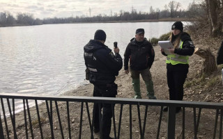 У Києві в озеро Богатирське скинули нафтопродукти, фото