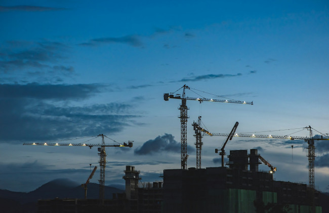 В Украине снизилась общая площадь нового строительства многоквартирных домов