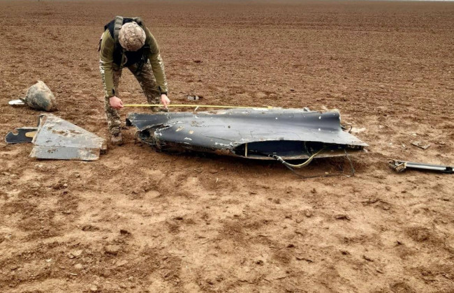 На Винниччине местные в поле нашли «Шахед», который не разорвался