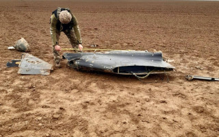 На Винниччине местные в поле нашли «Шахед», который не разорвался