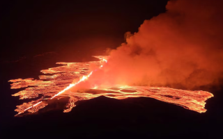 В Ісландії вчетверте за три місяці сталося виверження вулкану: фото і відео