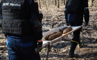 На Волыни вблизи одного из сел нашли 167 взрывоопасных боеприпасов