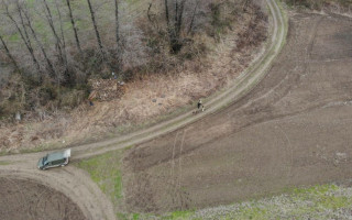 За 350 метрів від кордону затримали чоловіка, який з Миколаєва велосипедом подолав понад 750 км