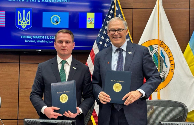 Киевщина и штат Вашингтон подписали Меморандум о сотрудничестве: что он предполагает