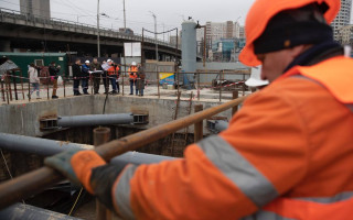 В Кличко сообщили о ходе работ возле станции метро «Демеевская»