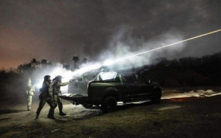 Масована атака на Київ: бійці з кулемета знищили крилату ракету росіян на підльоті до столиці, відео